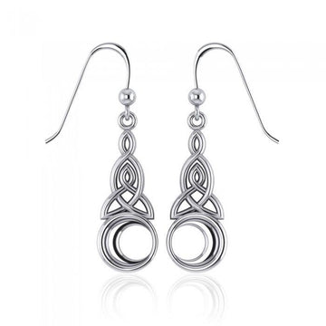 Celtic Triquetra Earrings TE2565 - Jewelry